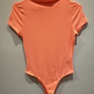 Neon Coral Bodysuit